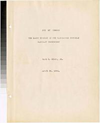 Elgin, Wade H., Jr. -- The early history of the Washington Suburban Sanitary Commission