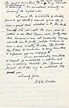 Letter from Harrison Gray Otis Blake  to Charles Mortimer