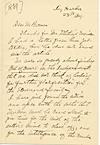Letter from Elizabeth Drew Barstow Stoddard to John Eliot Bowen