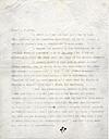 Letter from James Abbott McNeill Whistler  to Augustus Harris