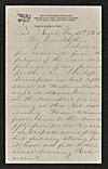 Letter from Wm B. Stevens, dated 1864-05-31