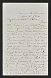 Letter from John [Byrd], dated 1894-10-18